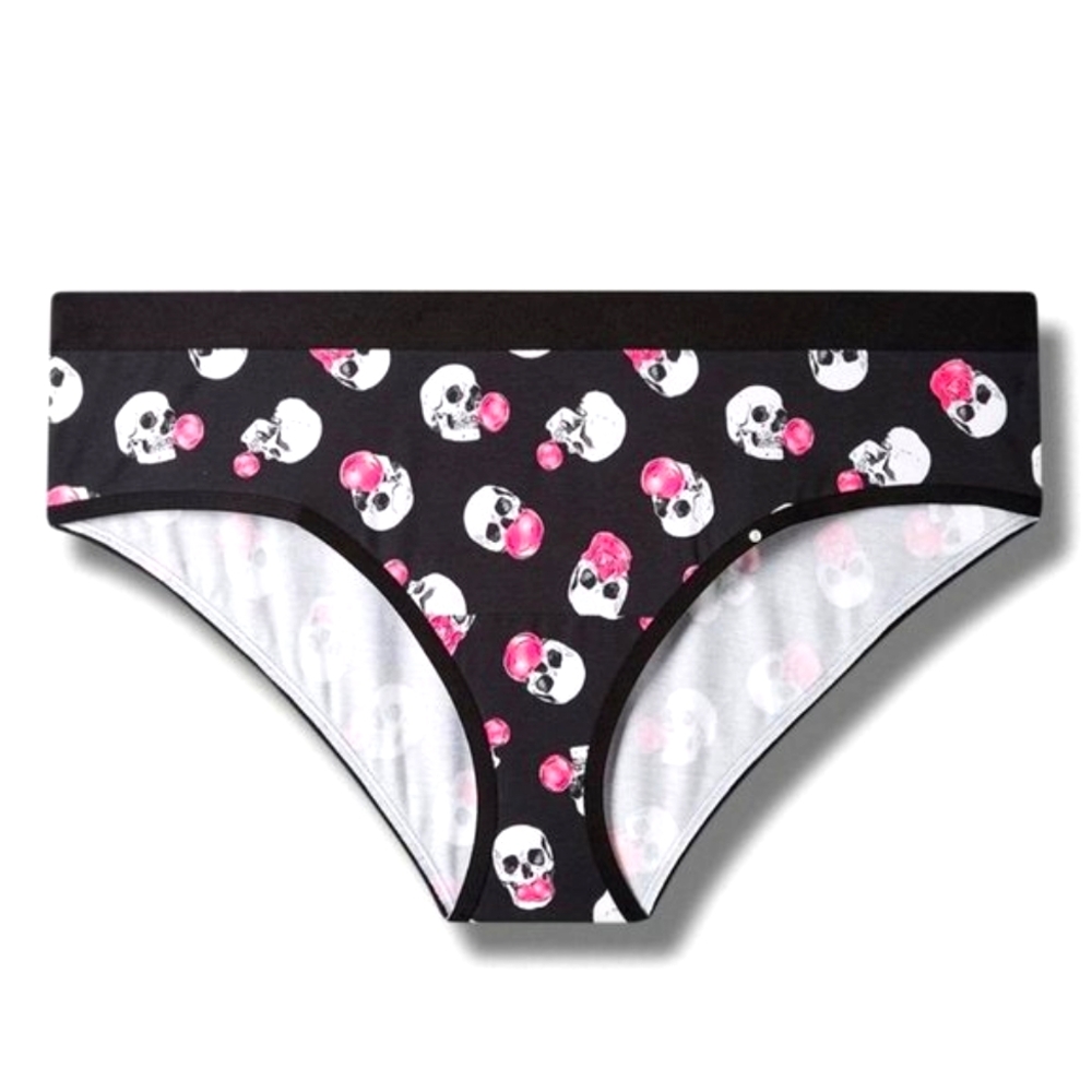 ❤️NWT TORRID BUBBLEGUM SKULL PRINT HIPSTER PANTY - PLUS SIZE